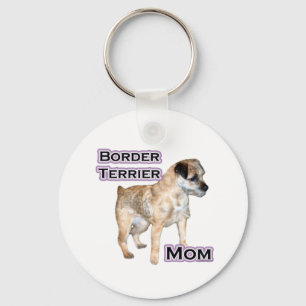Grenzterrier-Mama 4 - Schlüsselanhänger