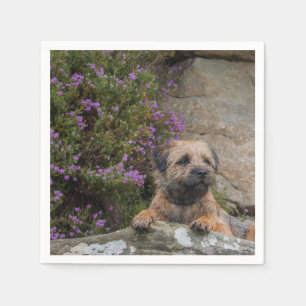 GrenzTerrier-Papierservietten Serviette