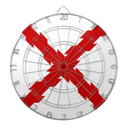 Grenzübergang Burgund Dartscheibe