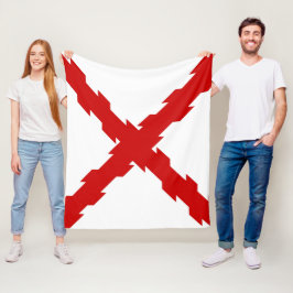 Grenzübergang Burgund Fleecedecke