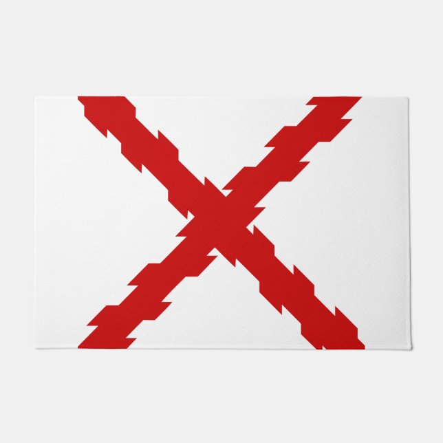 Grenzübergang Burgund Fußmatte (Vorderseite)