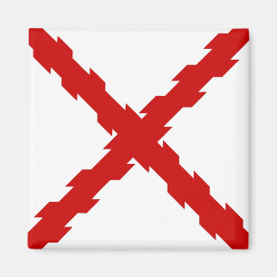 Grenzübergang Burgund Magnet