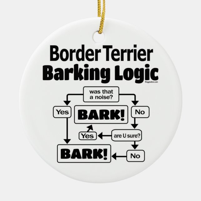 Grenzüberschreitende Funklogik Keramik Ornament (Vorne)