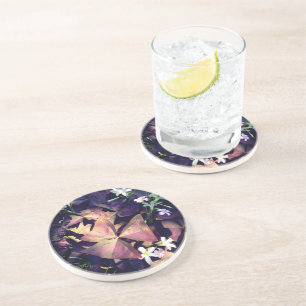 Grès Dessous de verre en céramique Shamrock