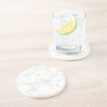 Dessous de verre en marbre