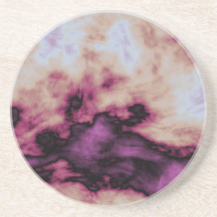 Grès dessous de verre rustique en marbre