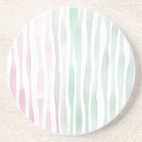 Trio de dessous de verre en pierre pastel