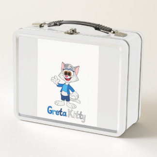Greta Kitty Metall Brotdose