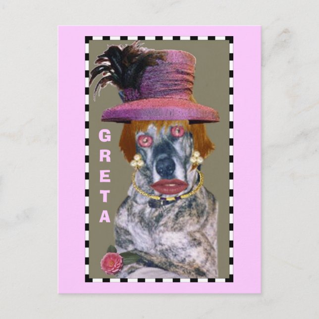 GRETA POSTKARTE (Vorderseite)