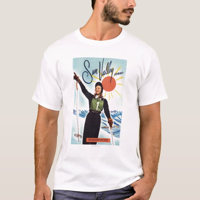 Gretchen Fraser Anzeige-Plakat T-Shirt (Vorderseite)