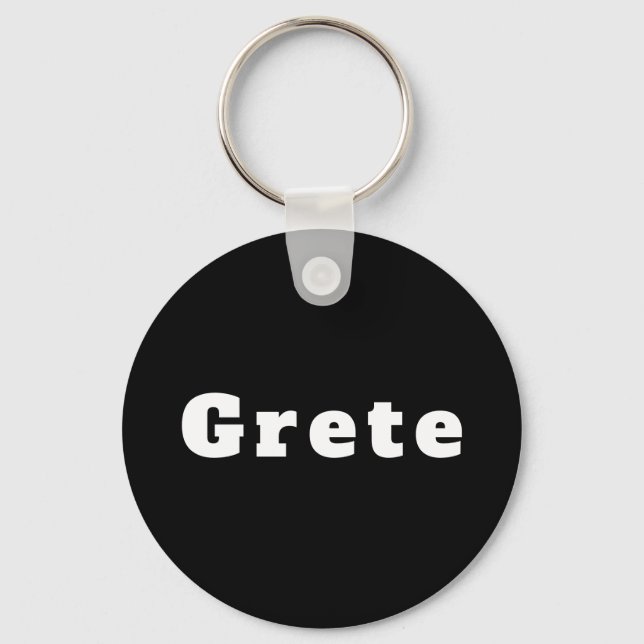 Grete Schlüsselanhänger (Vorderseite)