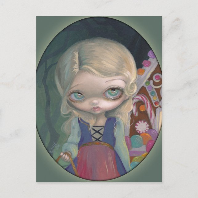"Gretel" Postkarte (Vorderseite)