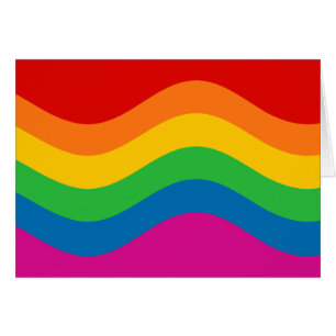 Grèves arc-en-ciel ondulées