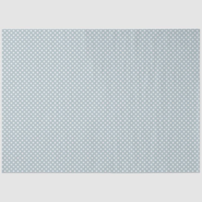 Grey Blue with White Daisy issue Paper Seidenpapier (Vorderseite)
