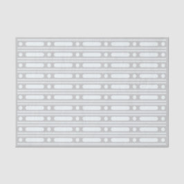 Grey Bone Inlay Dots Border Decoupage Paper Seidenpapier