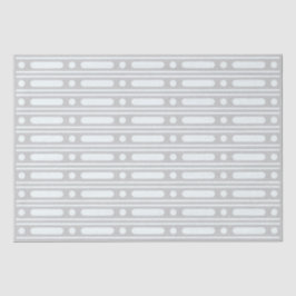 Grey Bone Inlay Dots Border Decoupage Paper Seidenpapier