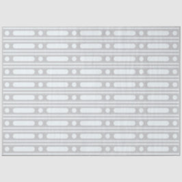 Grey Bone Inlay Dots Border Decoupage Paper Seidenpapier