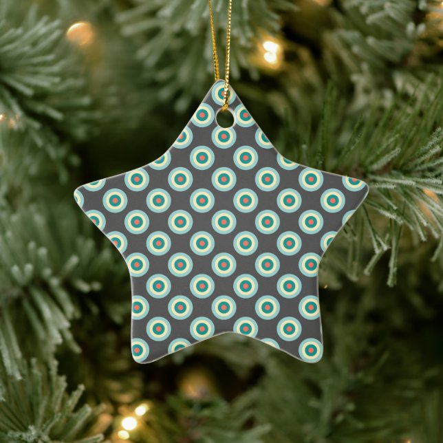 Grey Combincles by Shirley Taylor Keramikornament (Baum)