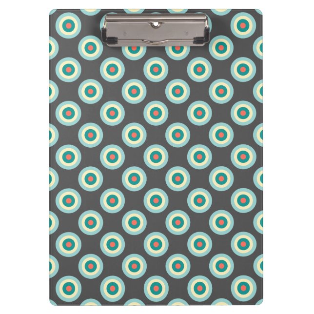 Grey Combincles by Shirley Taylor Klemmbrett (Vorderseite)
