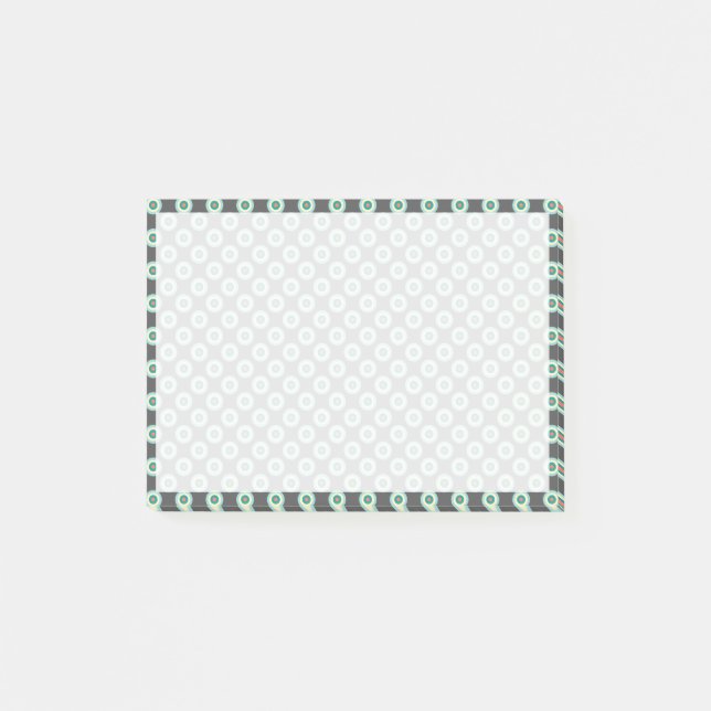 Grey Combincles by Shirley Taylor Post-it Klebezettel (Vorderseite)