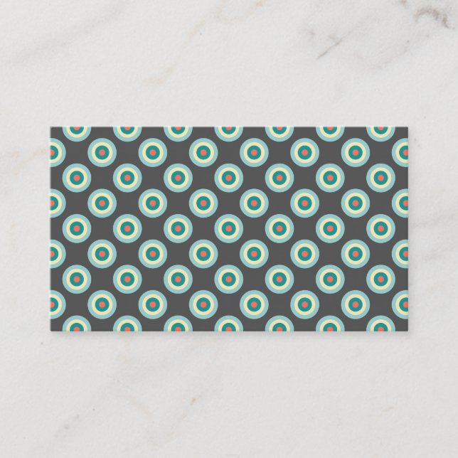 Grey Combincles by Shirley Taylor Visitenkarte (Vorderseite)