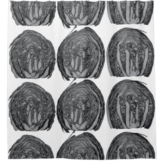 Grey Duschvorhang (Vorderseite)