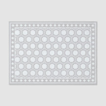 Grey Modern Bone Inlay Decoupage Paper