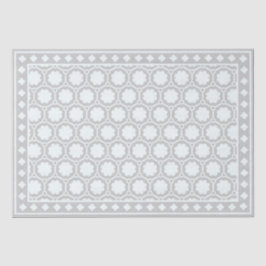 Grey Modern Bone Inlay Decoupage Paper Seidenpapier