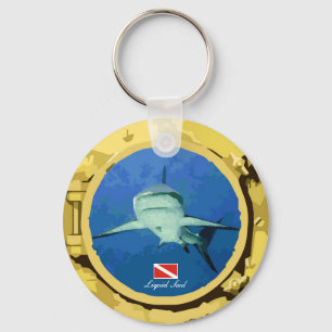 Grey Reef Shark - Keychain Schlüsselanhänger