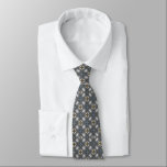 Grey White Gold Stylish Dapper Plaid Pattern Krawatte<br><div class="desc">Grey White Gold Stylish Dapper Plaid Pattern for a confident,  generous,  supportive style.</div>