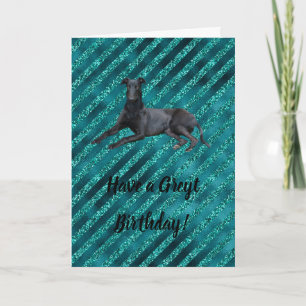Greyhound Avoir une carte d'anniversaire Greyt