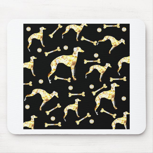 GREYHOUND BLING MOUSEPAD (Vorne)