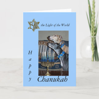 Greyhound carte Messianic chanukah