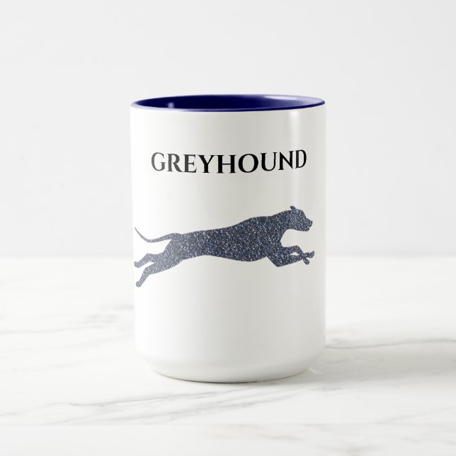 Greyhound deux mug toniques. (Centre)