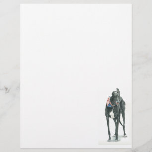Greyhound Dog Art Letter Head Stationierung