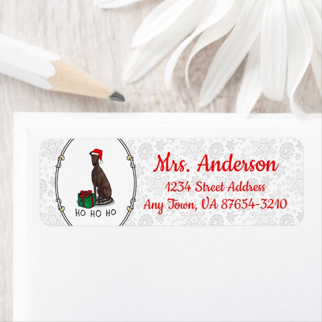 Greyhound Dog (Blinde) Niedlich (Insitu)