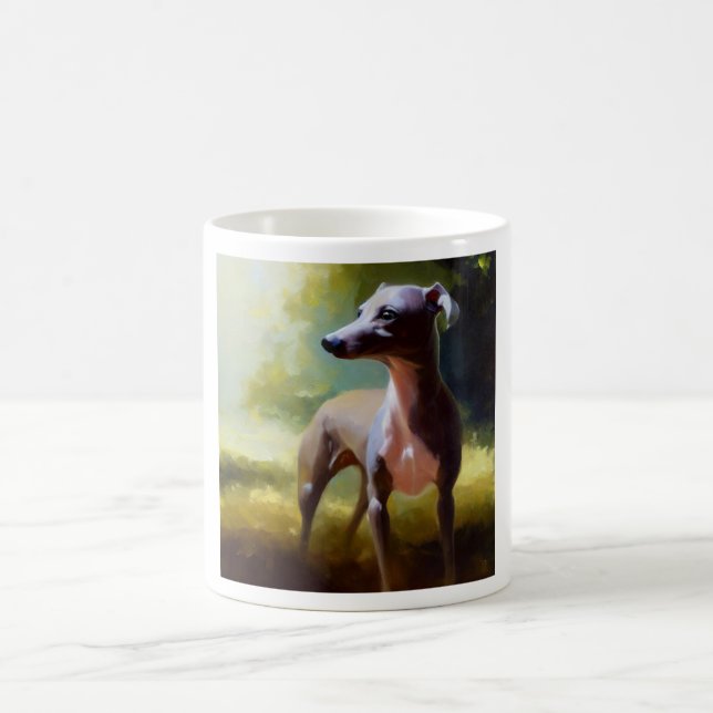 Greyhound Dog Kaffeetasse (Mittel)