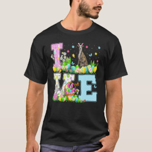 Greyhound Dog Ostereier Liebe Greyhound East T-Shirt