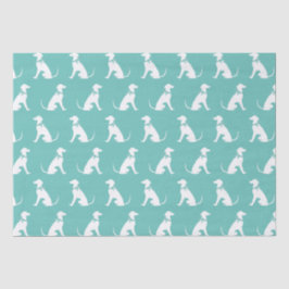 Greyhound Doppy Puppy Seidenpapier
