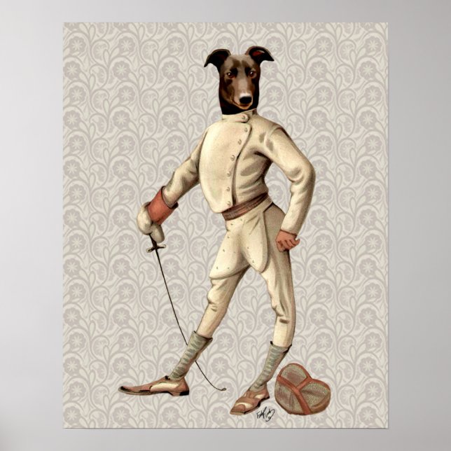 Greyhound Fencer bei Cream Full Poster (Vorne)