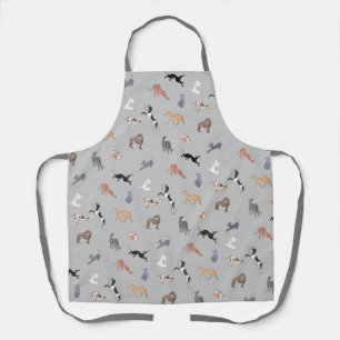Greyhound Gray Schürze