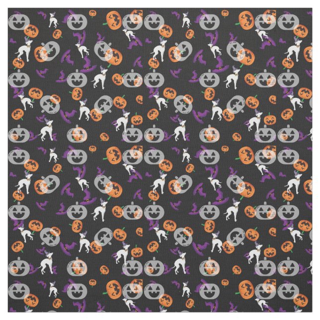 Greyhound Halloween Iggy Joann Fabric Stoff (Muster)