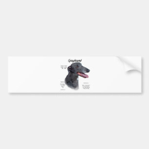 Greyhound History Design Autoaufkleber