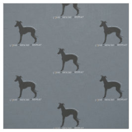 Greyhound Hund Rescue Fabric Iggy Stoff
