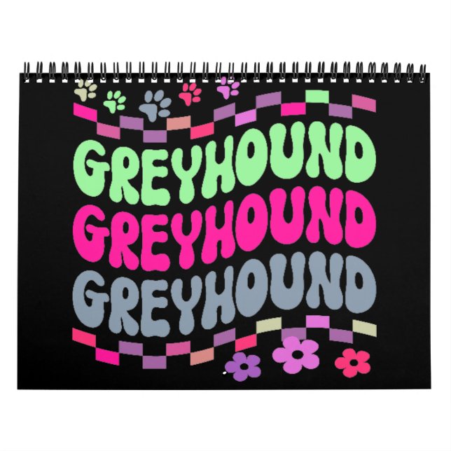 Greyhound Kalender (Titelbild)