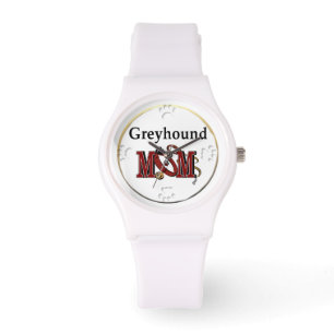 Greyhound-Mama Armbanduhr