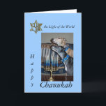 Greyhound Messianic chanukah-Karte Feiertagskarte<br><div class="desc">Greyhound Messianic chanukah Karte. Yeshua in Form von Davids Stern. 2 Windhunde im Ruhestand.</div>