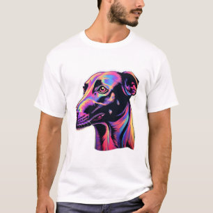 Greyhound Neon Design T-Shirt