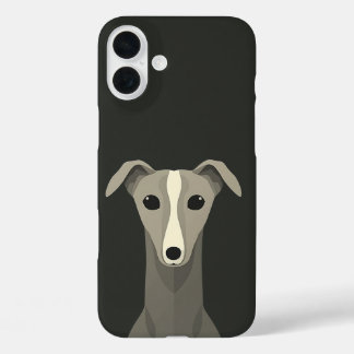 Greyhound Niedlich Whippet Dog iPhone 16 Plus Hülle