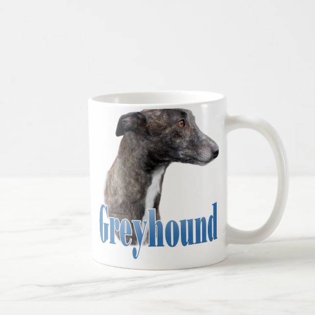 Greyhound Nom Mug (Droite)